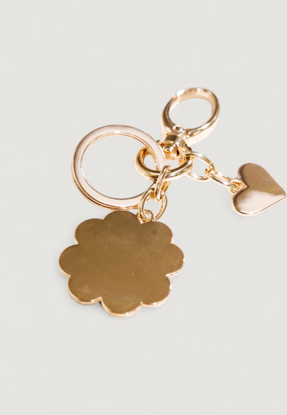 Portachiave Liu-Jo FOUR-LEAF KEY RING Oro - Foto 4
