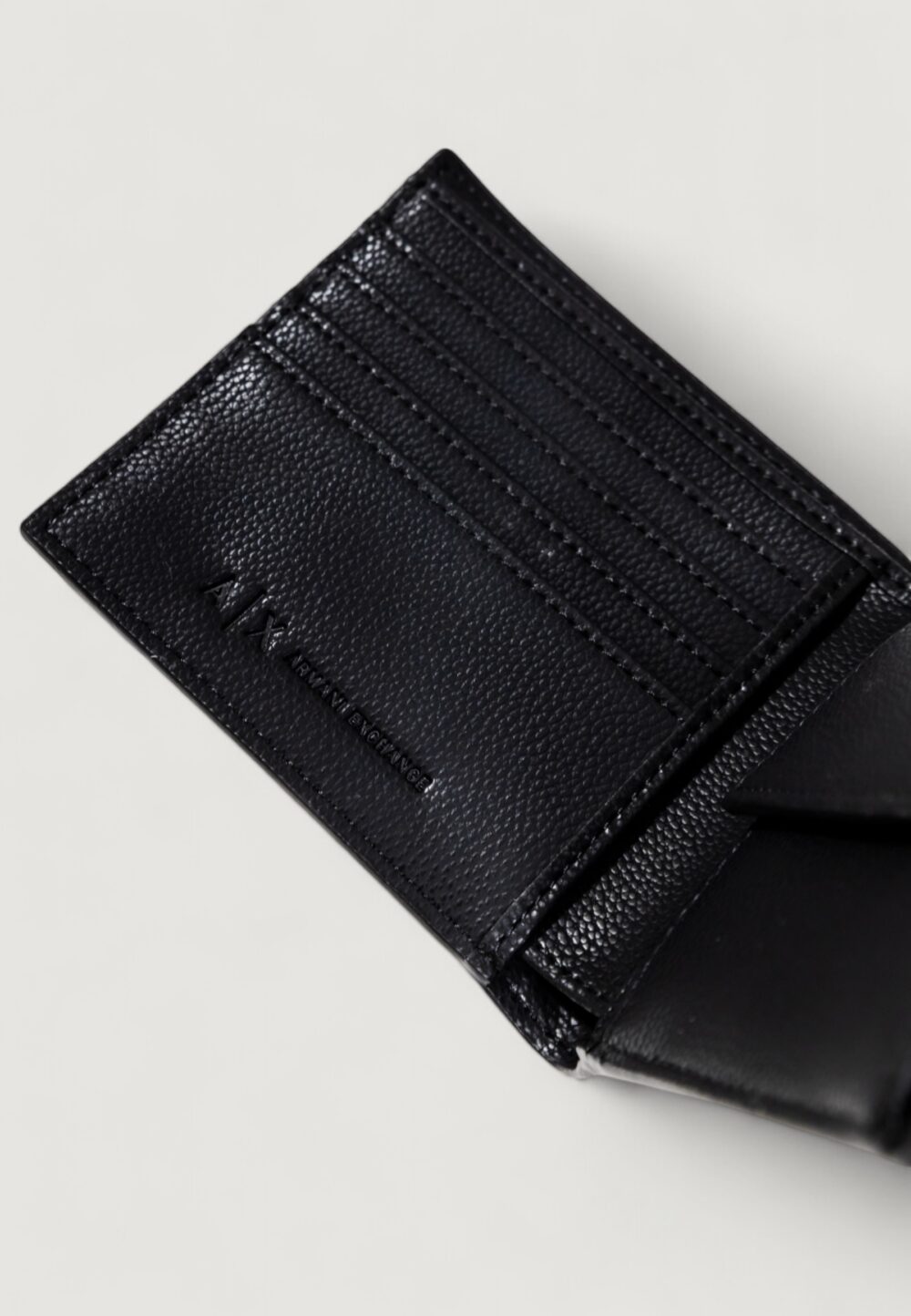 Portafoglio con portamonete Armani Exchange  Nero - Foto 4