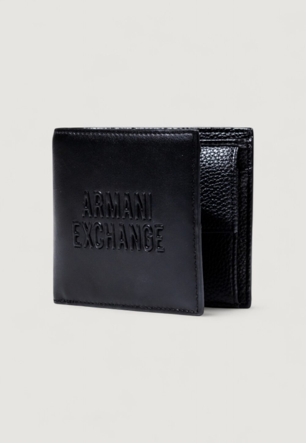 Portafoglio con portamonete Armani Exchange  Nero - Foto 4