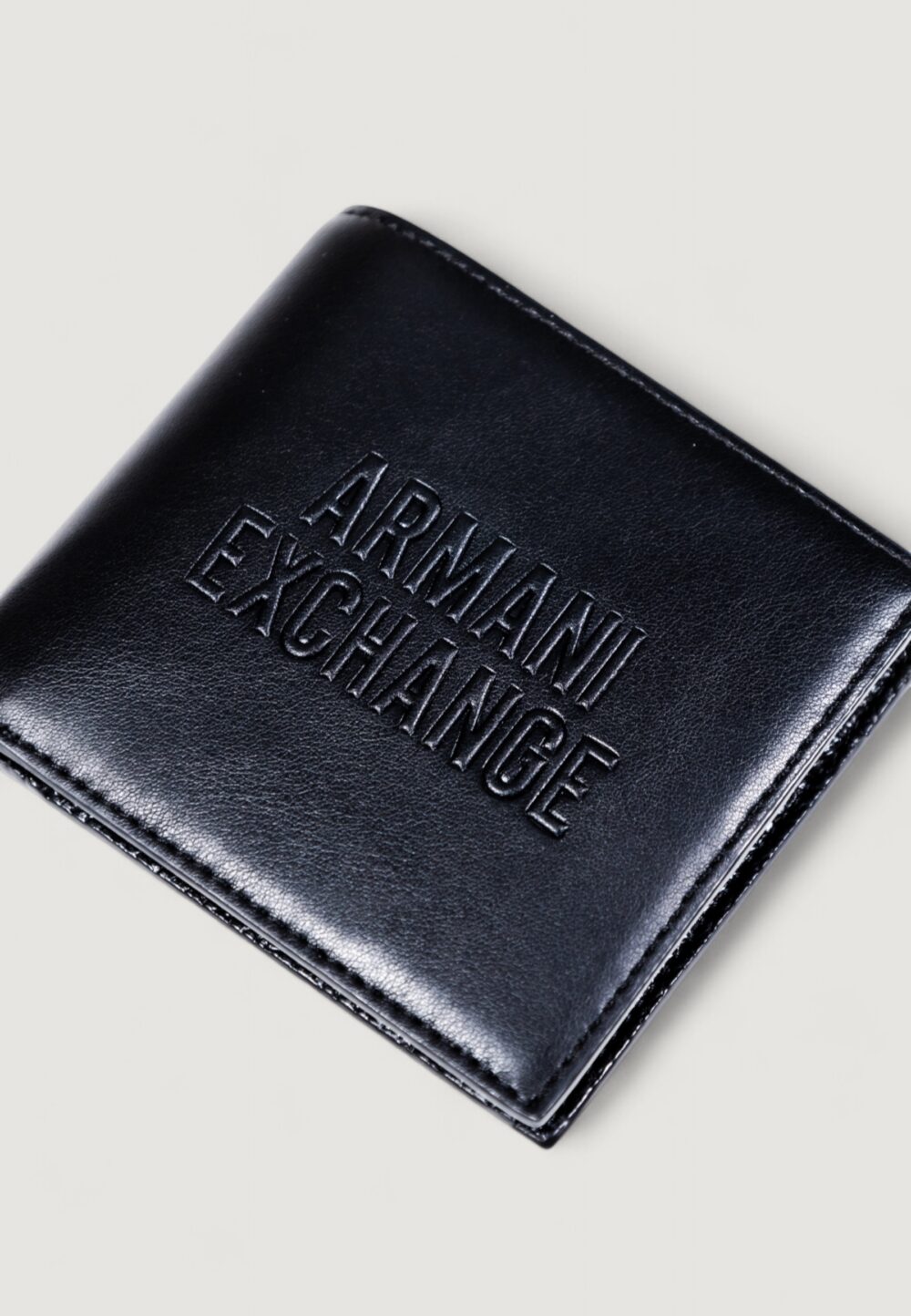 Portafoglio con portamonete Armani Exchange  Nero - Foto 2