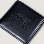 Portafoglio con portamonete Armani Exchange  Nero - Foto 2