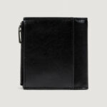 Portafoglio con portamonete Calvin Klein SCLPTD IMPRSSN CMPCT Nero - Foto 4