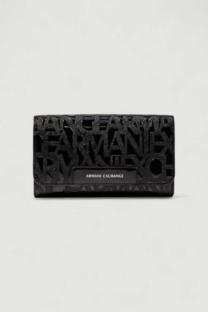 Portafoglio grande Armani Exchange  Nero