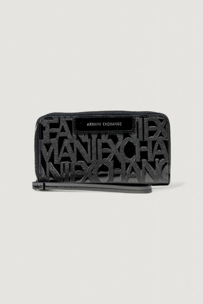 Portafoglio grande Armani Exchange  Nero