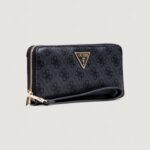 Portafoglio grande Guess LAUREL II SLG LARGE ZIP AROUND Antracite - Foto 2