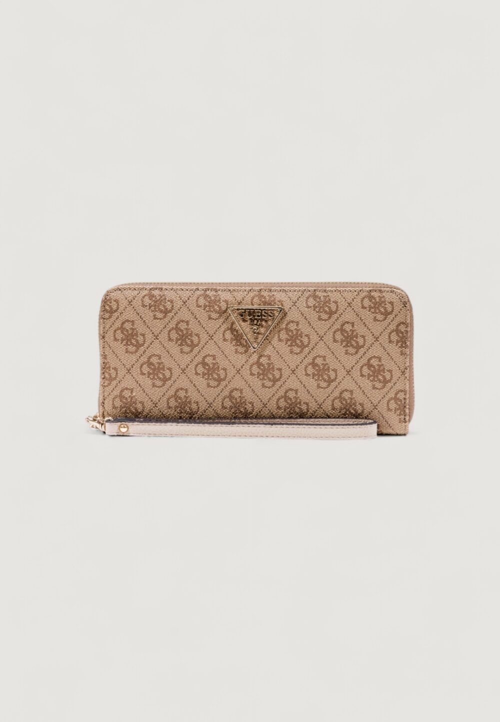 Portafoglio grande Guess LAUREL II SLG LARGE ZIP AROUND Beige - Foto 1