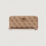 Portafoglio grande Guess LAUREL II SLG LARGE ZIP AROUND Beige - Foto 1