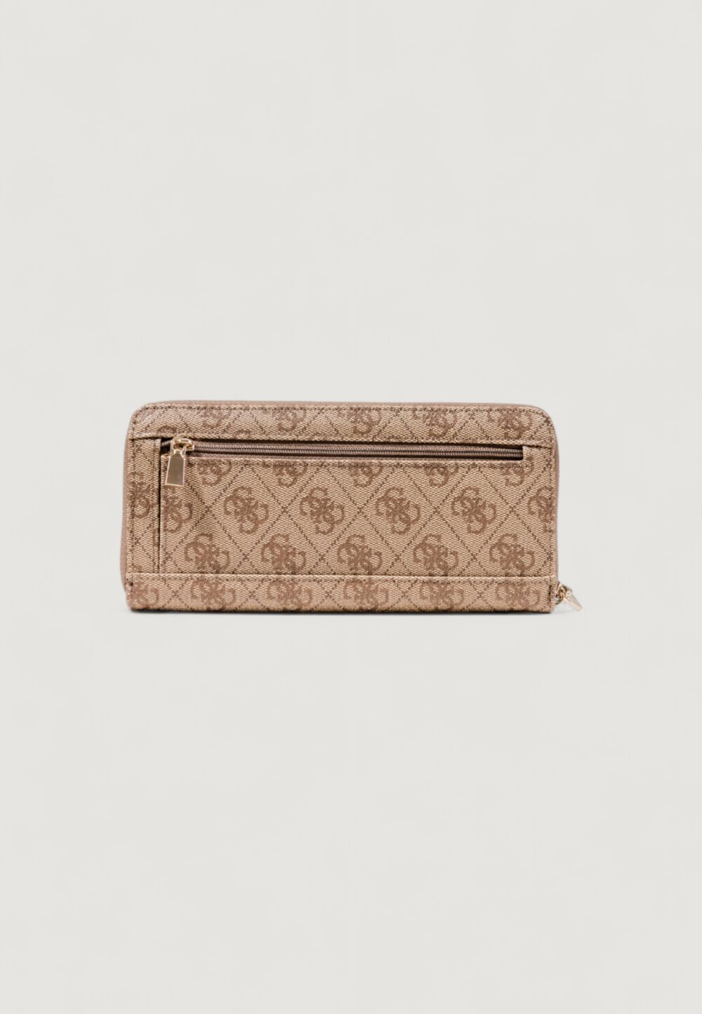 Portafoglio grande Guess LAUREL II SLG LARGE ZIP AROUND Beige - Foto 3