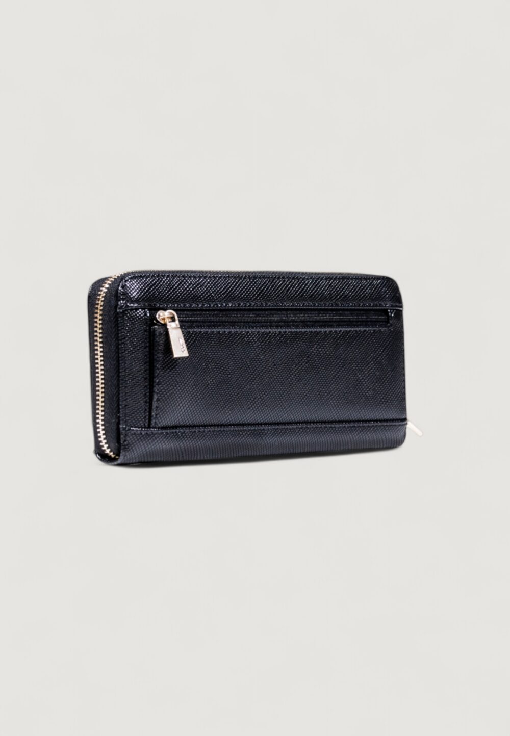 Portafoglio grande Guess LAUREL II SLG LARGE ZIP AROUND Nero - Foto 4