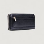 Portafoglio grande Guess LAUREL II SLG LARGE ZIP AROUND Nero - Foto 4