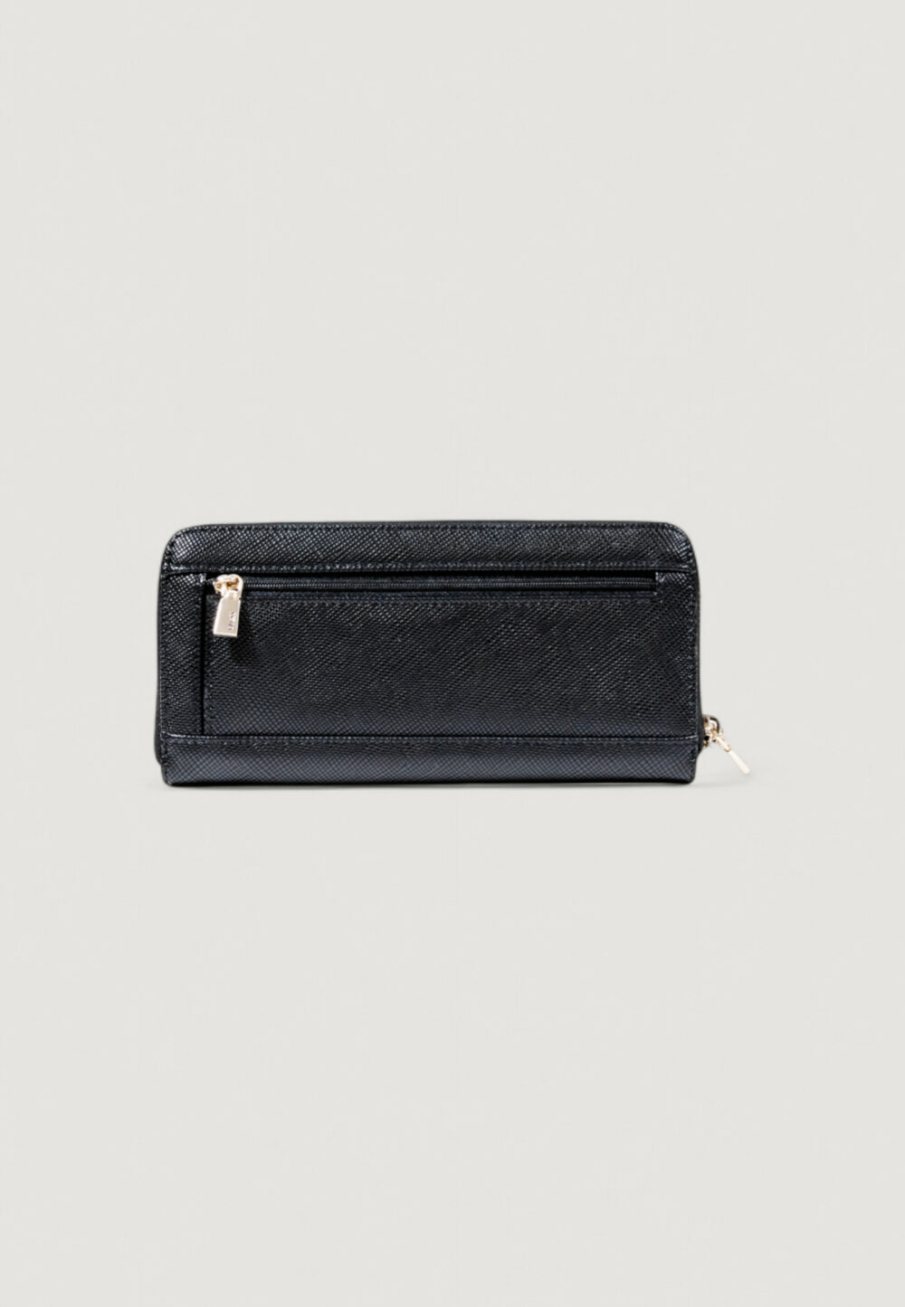 Portafoglio grande Guess LAUREL II SLG LARGE ZIP AROUND Nero - Foto 4