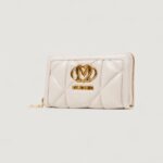 Portafoglio grande Love Moschino  Avorio - Foto 2