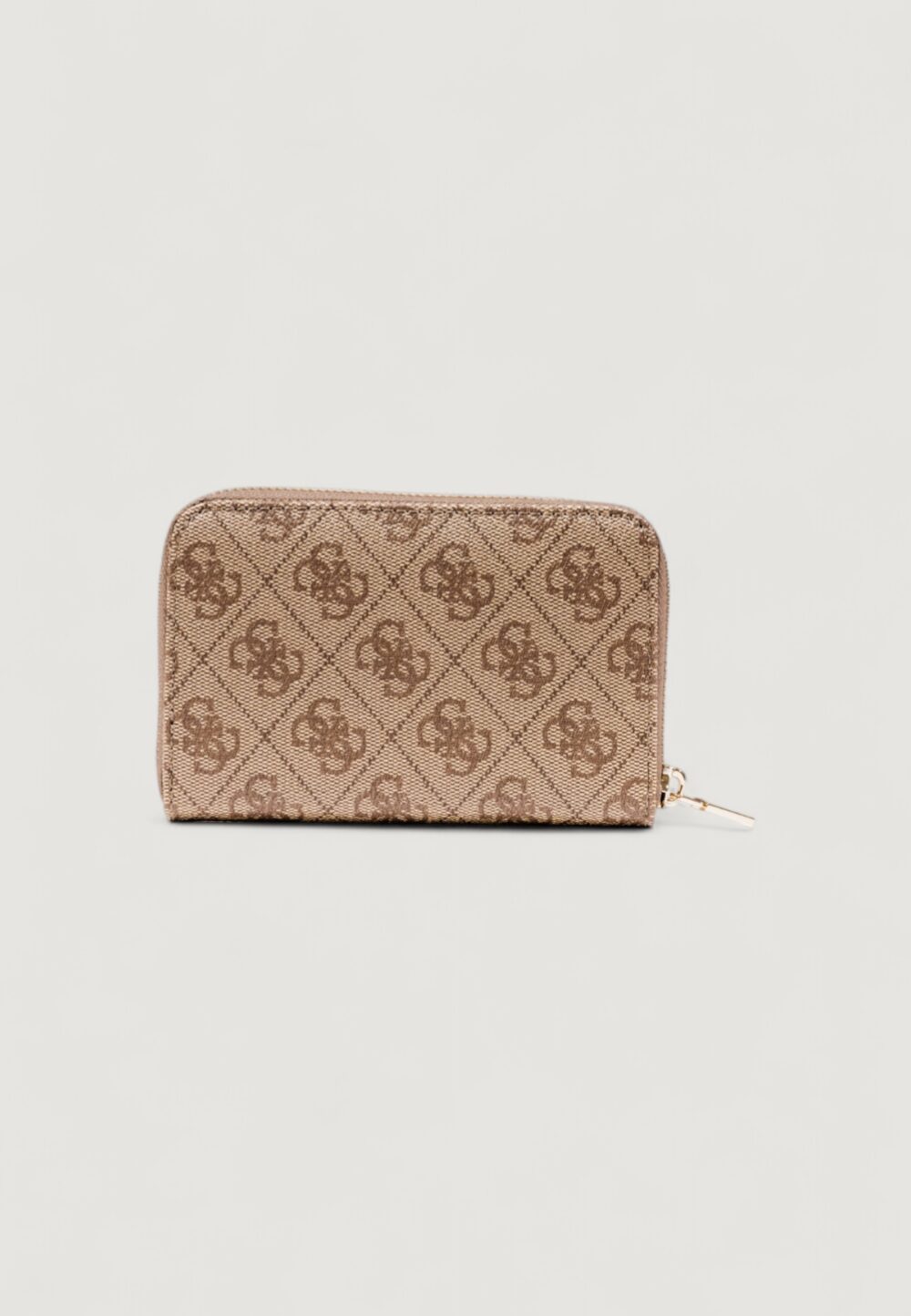Portafoglio medio Guess LAUREL II SLG MED ZIP AROUND Beige - Foto 3