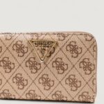 Portafoglio medio Guess LAUREL II SLG MED ZIP AROUND Beige - Foto 5