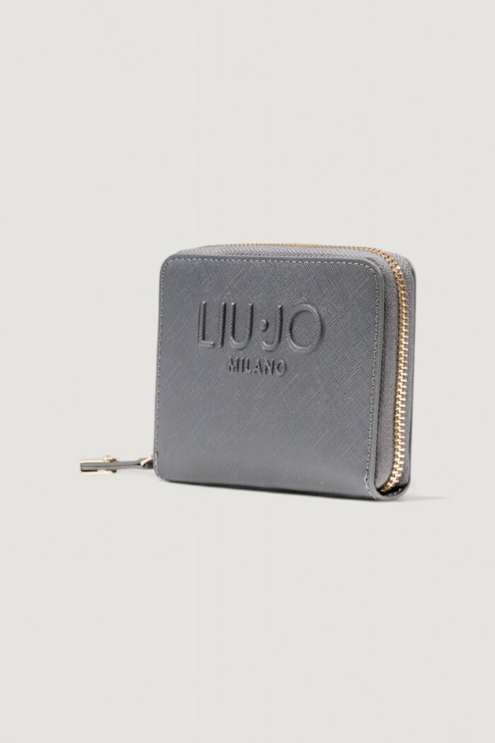 Portafoglio medio Liu-jo ECS M ZIP AROUND Antracite – AF5156 E0087