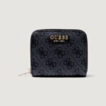 Portafoglio piccolo Guess LAUREL II SLG SMALL ZIP AROUND Antracite - Foto 1