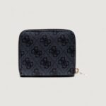 Portafoglio piccolo Guess LAUREL II SLG SMALL ZIP AROUND Antracite - Foto 4