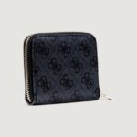 Portafoglio piccolo Guess LAUREL II SLG SMALL ZIP AROUND Antracite - Foto 5