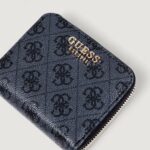 Portafoglio piccolo Guess LAUREL II SLG SMALL ZIP AROUND Antracite - Foto 3