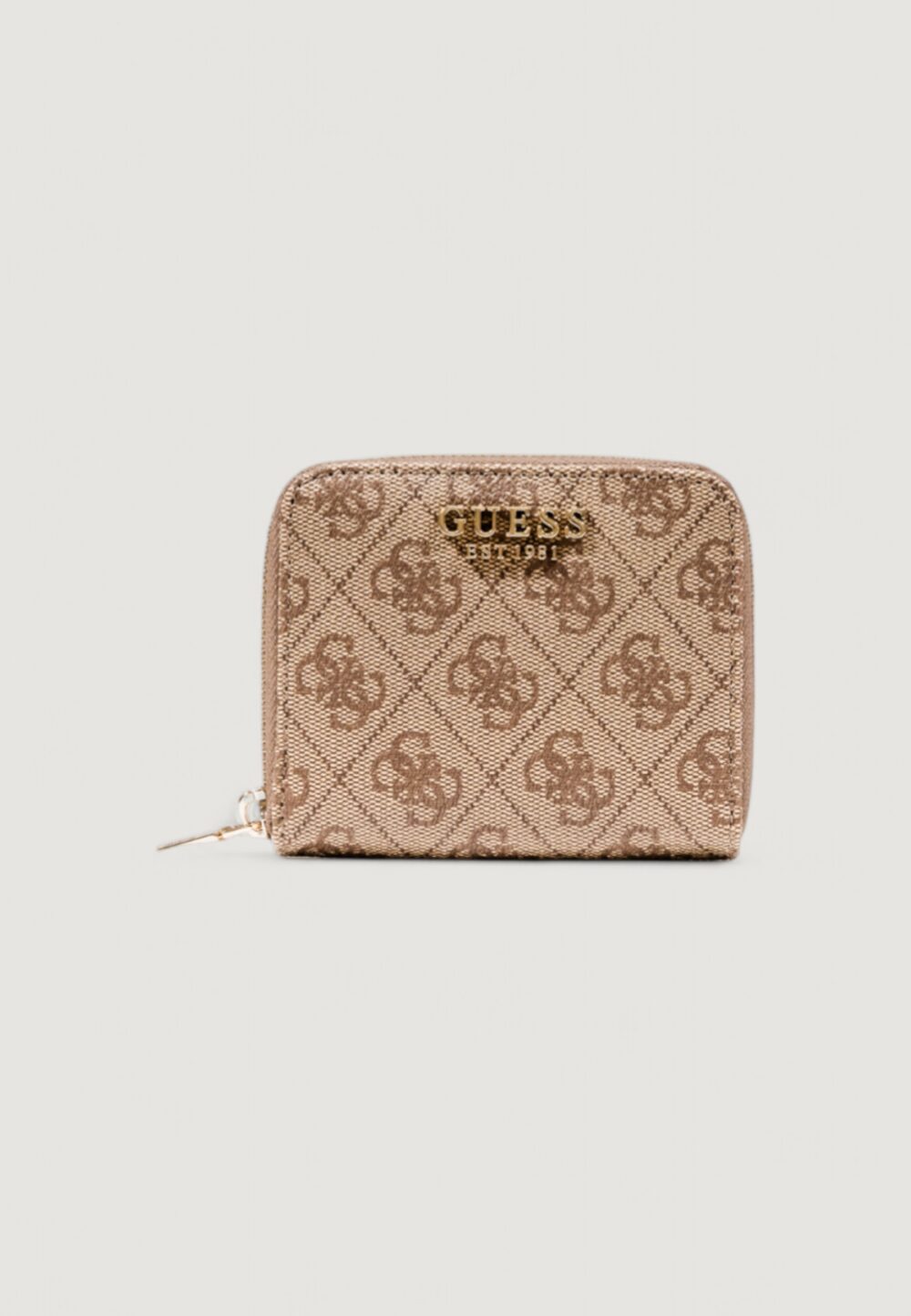 Portafoglio piccolo Guess LAUREL II SLG SMALL ZIP AROUND Beige - Foto 1