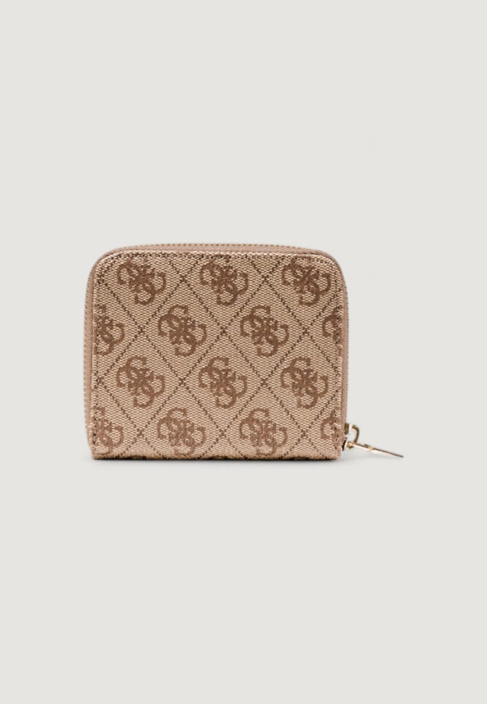 Portafoglio piccolo Guess LAUREL II SLG SMALL ZIP AROUND Beige - Foto 4