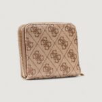 Portafoglio piccolo Guess LAUREL II SLG SMALL ZIP AROUND Beige - Foto 5