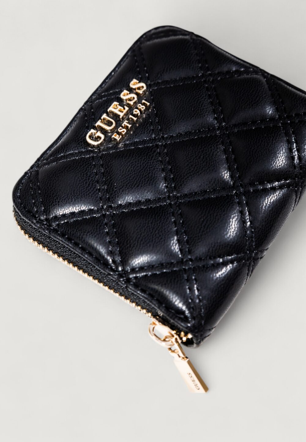 Portafoglio piccolo Guess GIULLY II SLG SMALL ZIP AROUND Nero - Foto 2