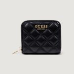 Portafoglio piccolo Guess GIULLY II SLG SMALL ZIP AROUND Nero - Foto 1