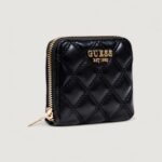 Portafoglio piccolo Guess GIULLY II SLG SMALL ZIP AROUND Nero - Foto 3