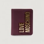 Portafoglio piccolo Love Moschino  Bordeaux - Foto 1