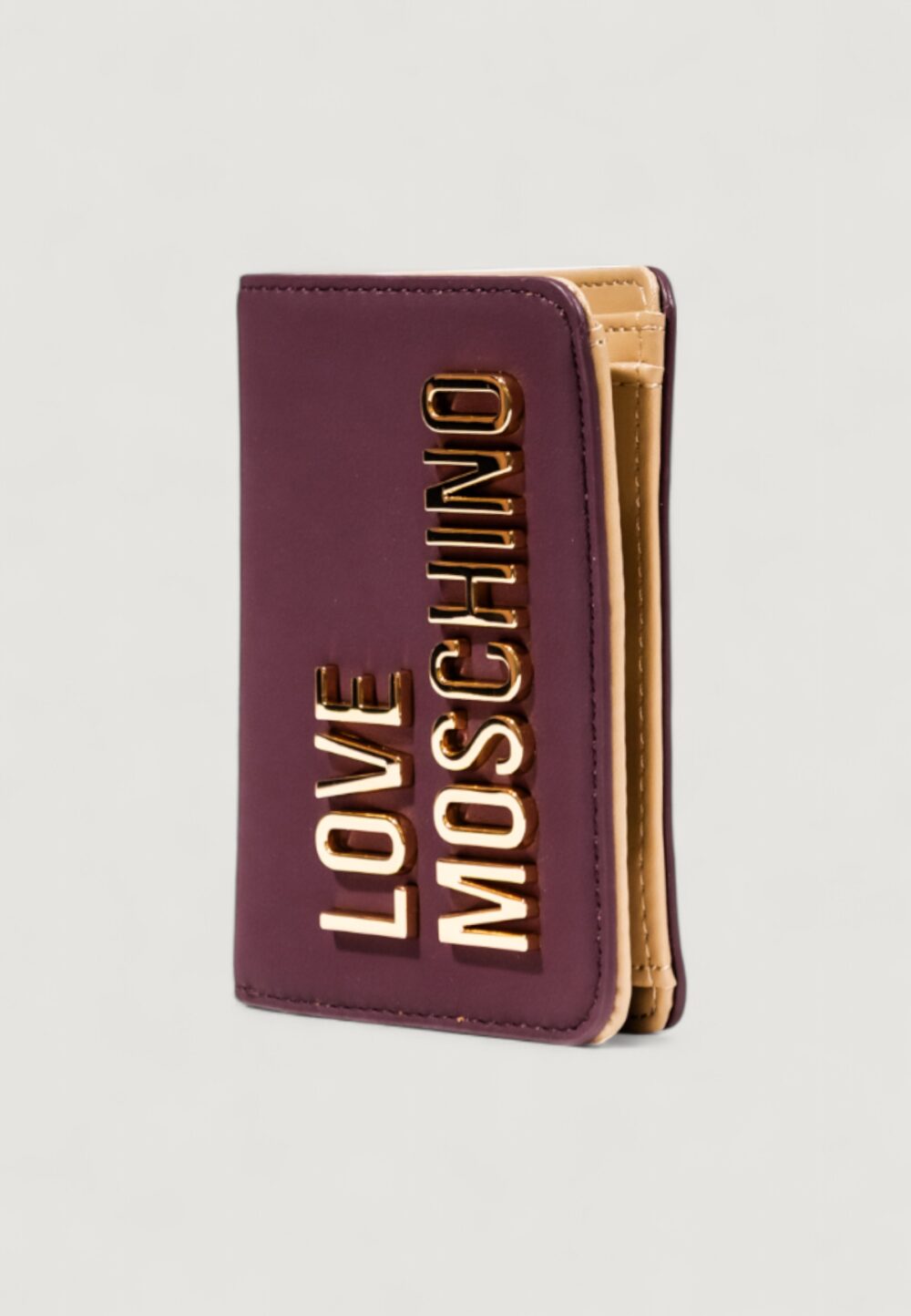 Portafoglio piccolo Love Moschino  Bordeaux - Foto 2