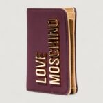 Portafoglio piccolo Love Moschino  Bordeaux - Foto 2
