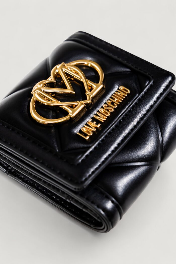 Portafoglio piccolo Love Moschino SOFT Nero – JC5647PP1N