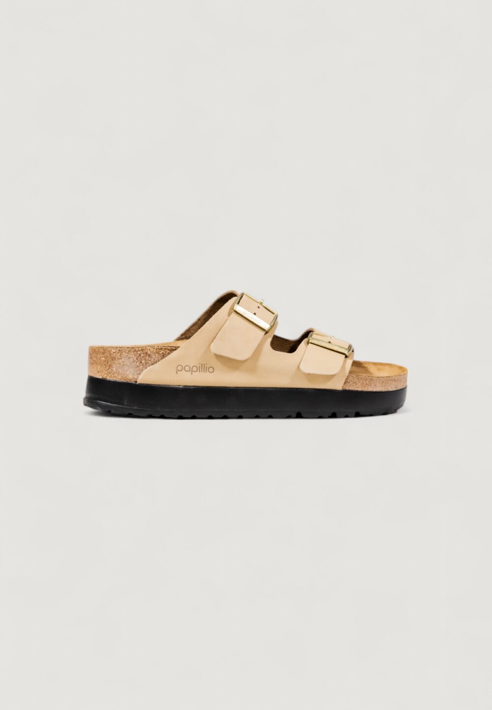 Sandali BIRKENSTOCK Arizona Flex Platform Beige - Foto 1