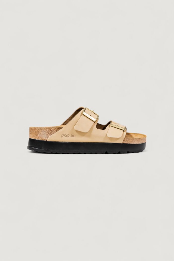 Sandali Birkenstock Arizona Flex Platform Beige – 1028379