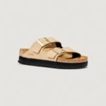 Sandali BIRKENSTOCK Arizona Flex Platform Beige - Foto 2