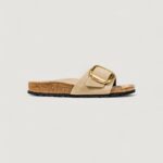 Sandali BIRKENSTOCK Madrid Big Buckle Beige - Foto 1