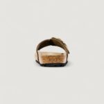 Sandali BIRKENSTOCK Madrid Big Buckle Beige - Foto 4