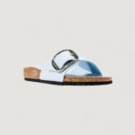 Sandali BIRKENSTOCK Madrid Big Buckle Celeste - Foto 2