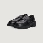 Scarpe con tacco Tommy Hilfiger Jeans TJW CHUNKY HEEL LOAF Nero - Foto 2