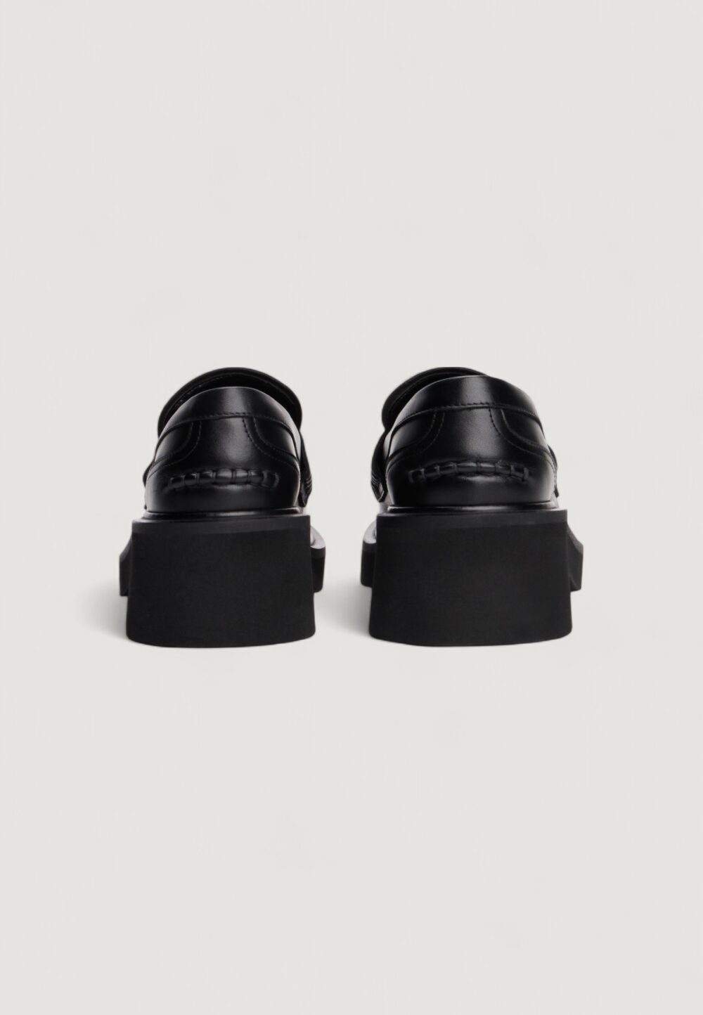 Scarpe con tacco Tommy Hilfiger Jeans TJW CHUNKY HEEL LOAF Nero - Foto 4