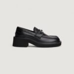 Scarpe con tacco Tommy Hilfiger Jeans TJW CHUNKY HEEL LOAF Nero - Foto 1