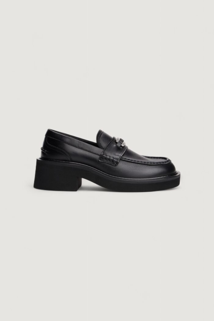 Scarpe con tacco Tommy Hilfiger TJW CHUNKY HEEL LOAF Nero – EN0EN02789