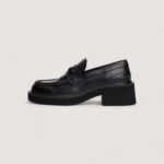 Scarpe con tacco Tommy Hilfiger Jeans TJW CHUNKY HEEL LOAF Nero - Foto 3