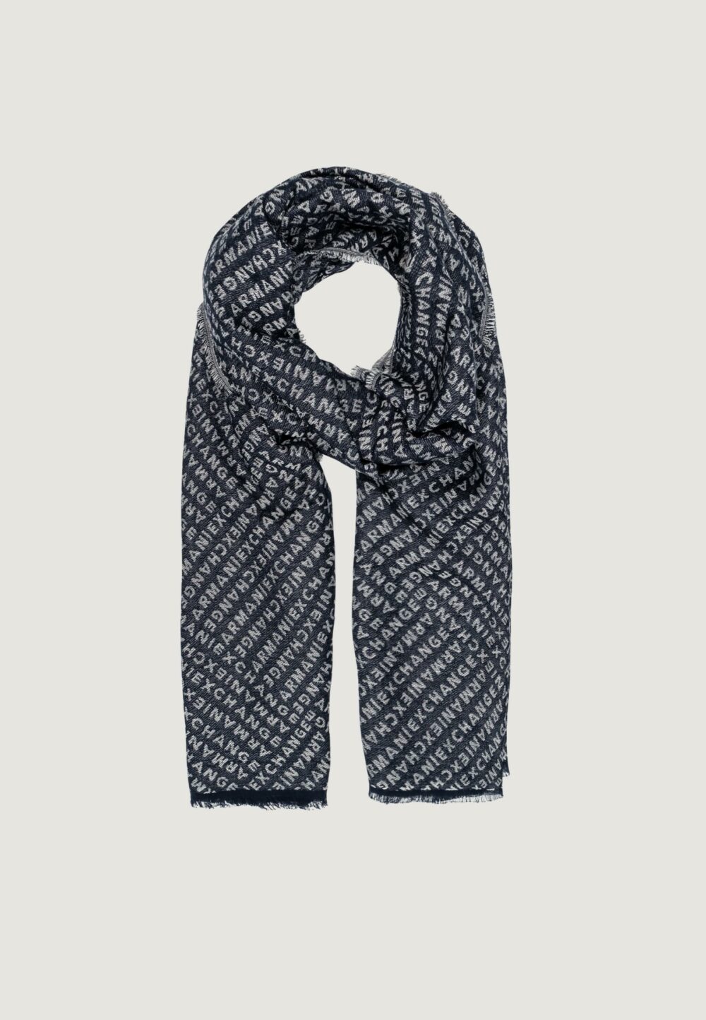 Sciarpa Armani Exchange  Blue scuro - Foto 1