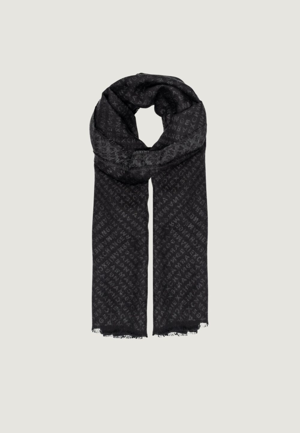 Sciarpa Armani Exchange  Nero - Foto 1