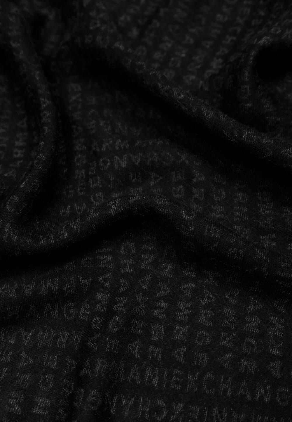 Sciarpa Armani Exchange  Nero - Foto 2