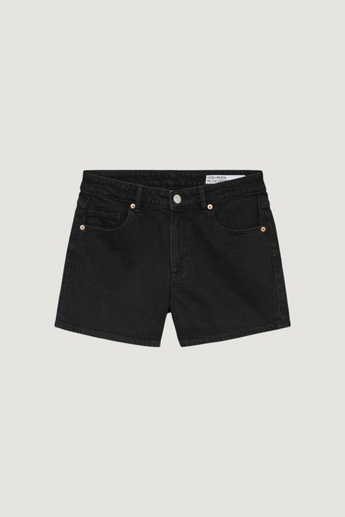 Shorts Vero Moda VMTESS MR SHORT DNM SHORTS MIX GA NOOS Nero
