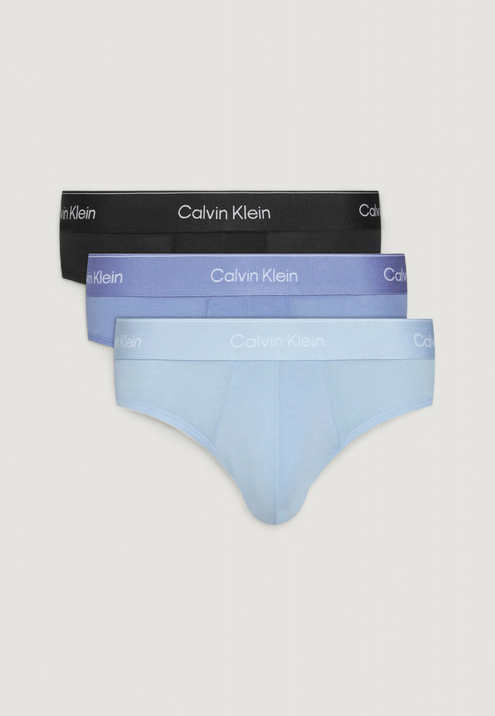 Slip Calvin Klein Underwear HIP BRIEF 3PK Celeste - Foto 1