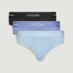 Slip Calvin Klein Underwear HIP BRIEF 3PK Celeste - Foto 1